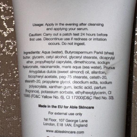 Able Skincare Anti-Ageing Retexturing
Resurfacing Duo Moisturiser 50ml/1.69ozNEW - Picture 3 of 6